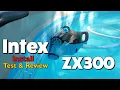 Intex ZX300 Deluxe Automatic Pool Cleaner Vacuum Install Test Review