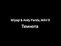 MiyaGi & Andy Panda, MAV-D - Темнота текст песни