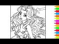 Coloring Better Day Sunny Island Amazing Hair Style People Coloring Pages