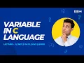 Lec 3 - Variables in C Language ugc net gate emrs kvs c language tutorial for beginner
