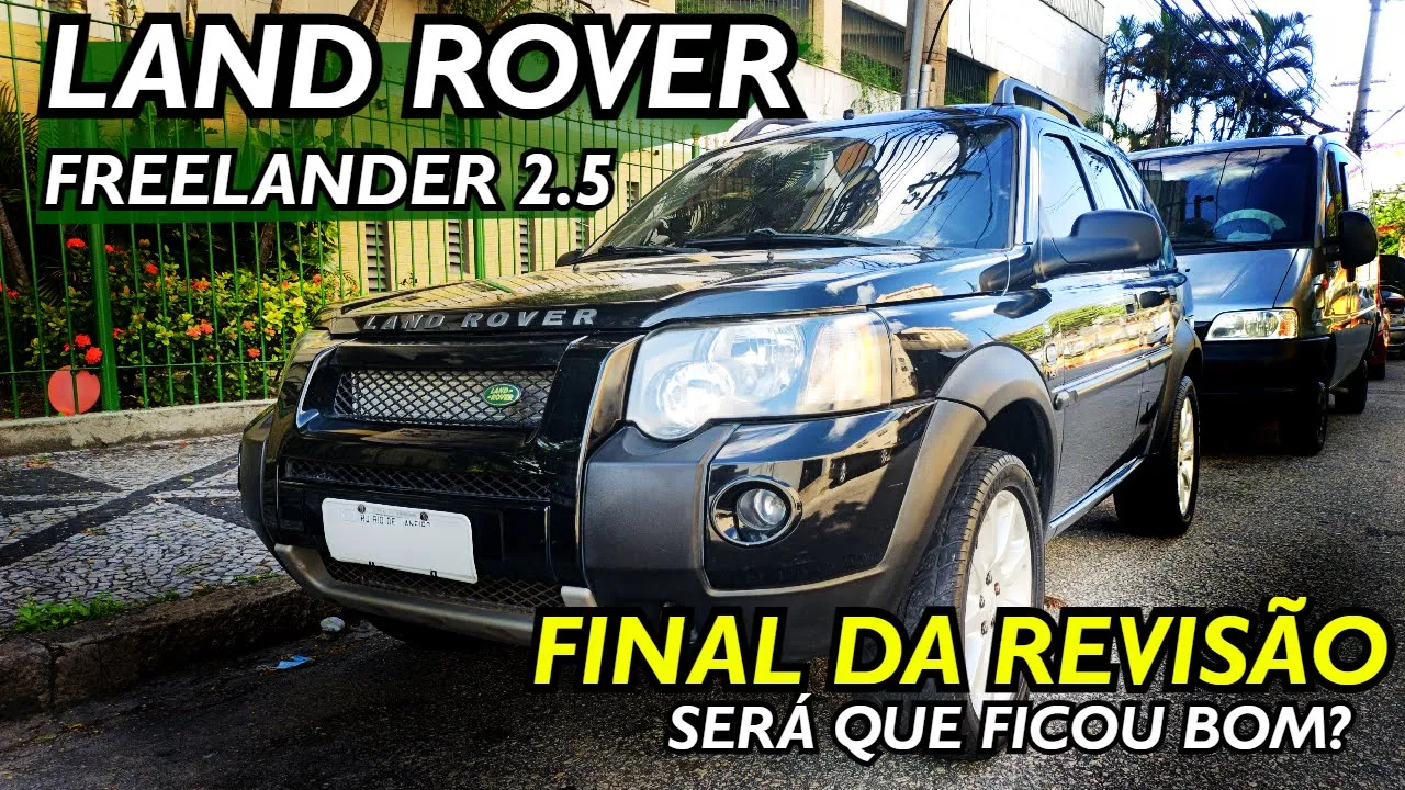 Land Rover Freelander 2.5 V6 24v - Restauração parte 3