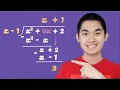 Long Division With Polynomials - The Easy Way
