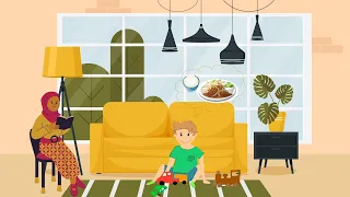 قصة مختار وحق الجار خصوصية الجيران قصص أطفال قصة قصيرة حكاية قبل النوم حواديت 