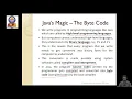 2 Javas Magic The Byte Code
