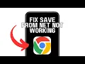 Download Lagu NEW! FIX SAVE FROM NET NOT WORKING IN CHROME (WORKING) 2025!
