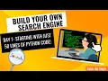 Day 1 I Built the Simplest Search Engine in Python Starting with 5 Text Files