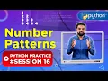 Number Pattern Programs in Python Python Practice 16 Newtum Solutions