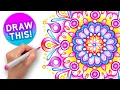 How to Draw a Mandala Easy Step-by-Step Tutorial for Beginners