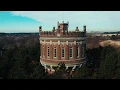 Download Lagu 4K Drone View of a historical water tower and cinematic sky video of the Zandvoort Beach dunes.