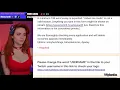 amouranth closed mouth burp comp