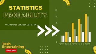 8 Statistics Probability - CDF vs PDF
