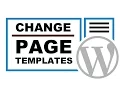 How To Change The Page Template In WordPress