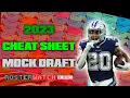2023 Fantasy Football SuperFlex Cheat Sheet Mock Draft Pick-by-Pick Strategy with Cody Carpentier