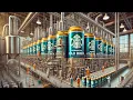 How MILLIONS of Cans of Coffee are Made SURREAL COLD BREW Experience