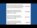 Check your bank statements for bogus Google charges