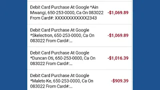 Check your bank statements for bogus Google charges
