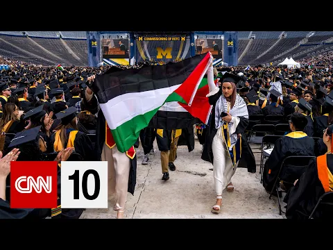 Download MP3 Campus protests disrupt graduation ceremonies | May 14, 2024