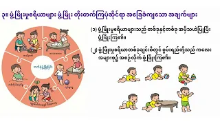 ကလေးဖွံ့ဖြိုးဖို့  - နေ့စဉ်ဘဝထဲမှ ဖွံ့ဖြိုးမှုဆိုင်ရာ အဓိကအချက်များနှင့် မိုင်တိုင်များ (အပိုင်း-၁)