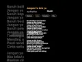 Download Lagu Lirik Lagu Jangan Ya Dek Ya-Ayu Ting Ting  🎶 #dangdut #trending #lyrics