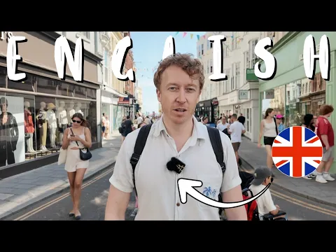 Inglés británico de la vida real - In Brighton! | Input comprensible B2