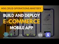 Build a Fullstack MERN React Native E-commerce app Master CRUD Operations using JWT Part 1
