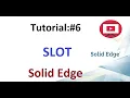 SOLID EDGE TUTORIAL CREATE A SOLT IN SOLID EDGE