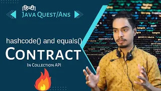 Equals and Hashcode Contract in Java Java Interview Questions Answer in Hindi