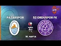 Download Lagu Pazarspor - 52 Orduspor FK