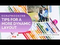 Make Patterned Paper Work for You Scrapbook Layout Ideas with Ordinary Joys