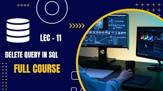 Lec -11 How to use delete query in postgresql