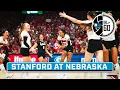 Stanford at Nebraska Sept 18 2024 Big Ten Volleyball in 60