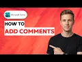 How to Add Comments on Microsoft Forms 2026 Full Guide