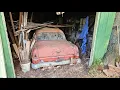BURIED 1953 Plymouth in NJ Sitting MANY YEARS Scrap or Road Worthy - NNKH