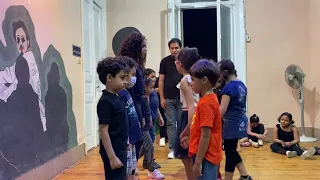 ورشة الألعاب المسرحية للأطفال 