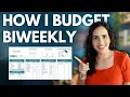Paid Biweekly How To Budget step-by-step example included