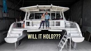 How Our Boat Will Stay Cool Anywhere 🥶 Building Our Own Aluminum Catamaran Pt. 67