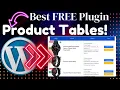How to Create Product Tables in WordPress for FREE Best Plugin AffiliateX Revealed
