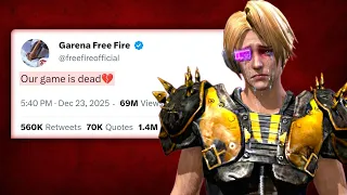 SORRY FREE FIRE LOVERS.. ITS OVER💔
