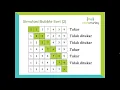 Penjelasan Bubble Sort Bahasa Indonesia