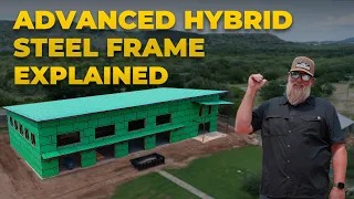 Advanced Hybrid Steel Framing Explained Sports Barndominium Build Texas Best Construction