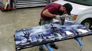 KICKASS Tailgate vinyl wrap