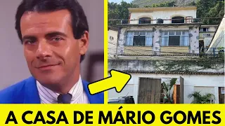 A CASA ONDE O ATOR MÁRIO GOMES VIVE HOJE AOS 73 ANOS VAI TE IMPRESSIONAR, DIFÍCIL NÃO SE EMOCIONAR