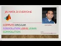 MATLAB Code of Circular convolution using Linear convolution by Rohit Arora
