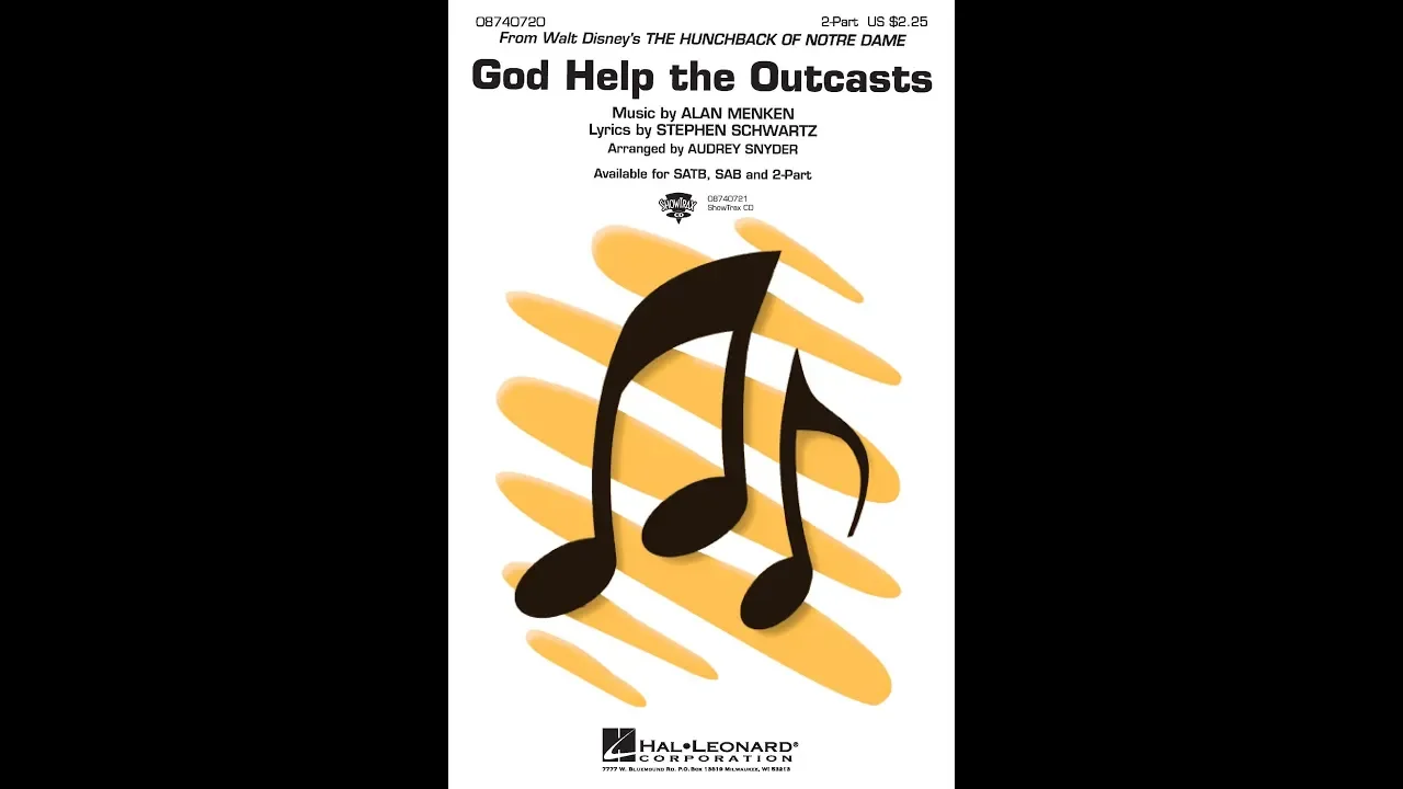 God Help the Outcasts (2-Part Choir) - Arranged by Audrey Snyder
