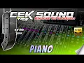 Lagu CEK SOUND DANGDUT KEYBOARD SUARA KENDANG PULEN EMPUK GLERR FULL DANGDUT