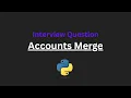 Accounts Merge - Leetcode 721