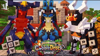 UPDATE DO COBBLEDROCK ESTÁ INSANO! CRIAÇÃO MEGA EVOLUÇÕES, ALOLA 70 POKÉMON, 47 POKÉBOLAS E MAIS!🧬