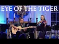 Download Lagu Eye Of The Tiger (Survivor) Acoustic- by Wiki Krawczyk (violin) \u0026 Thomas Zwijsen (classical guitar)