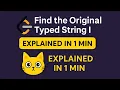 Find the Original Typed String Leetcode 3330 Explained