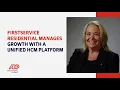 FirstService Residential Standardizing HR operations and reducing turnover with ADP Analytics
